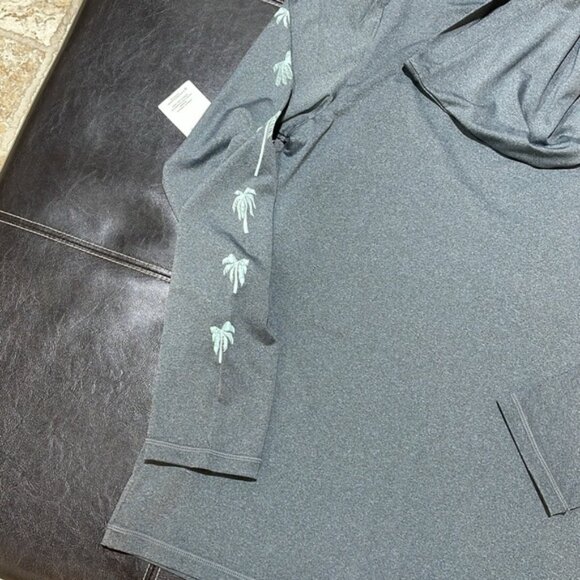 Hurley Men's Icon Palm Long Sleeve Surf Shirt - Picture 12 of 12